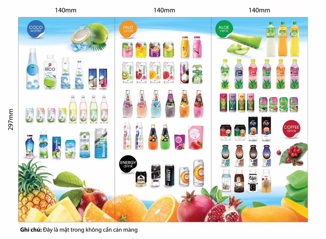 1.25L PP Bottle Soursop Juice with Tea-Vietnam Manufacturer-OEM Fruit Juice