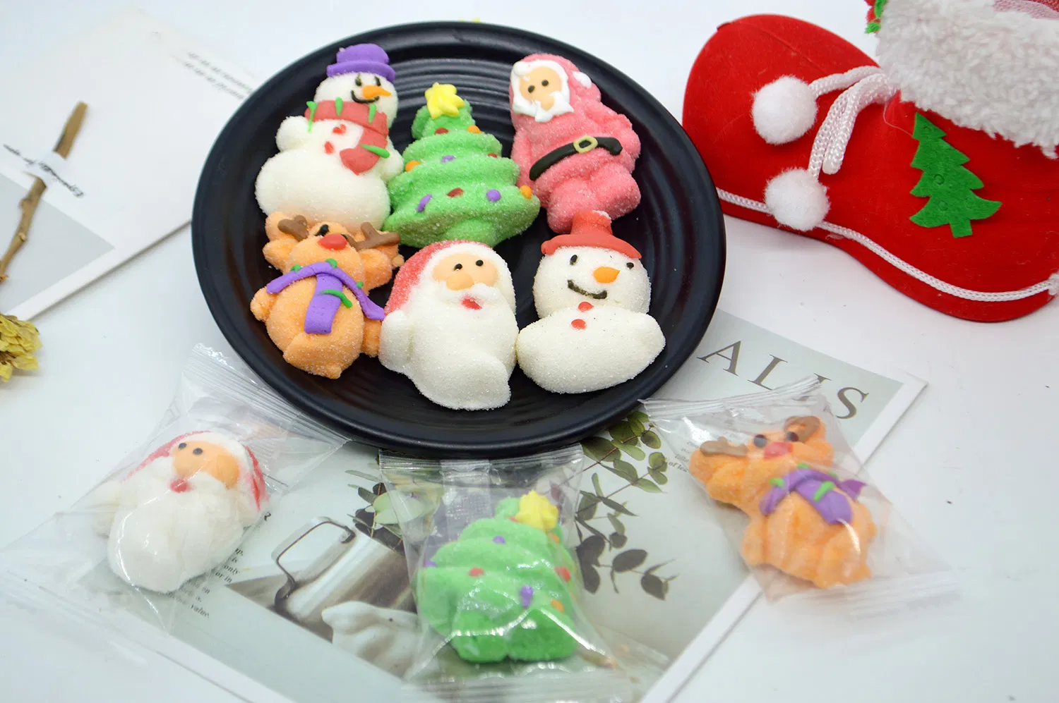 100g Retailer Best Seller Christmas Marshmallow Best Gifts for Kids