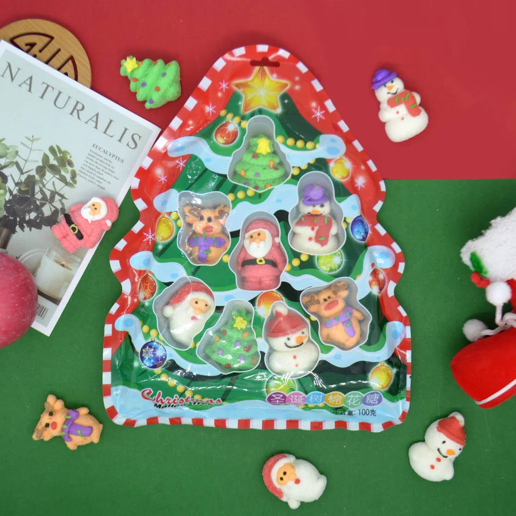 100g Retailer Best Seller Christmas Marshmallow Best Gifts for Kids
