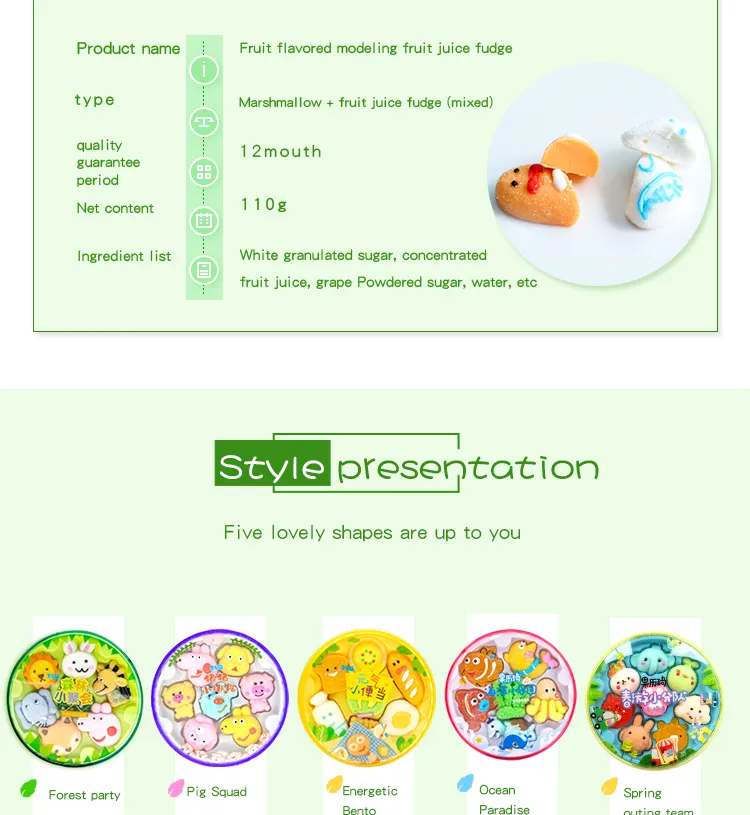 110g Pig Squad Cartoon Soft Candy Jelly Sweet