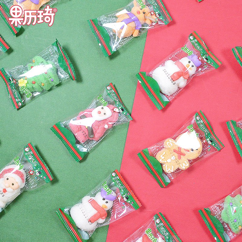 14G Merry Christmas Retailer Best Sale Bulk Christmas Marshmallows