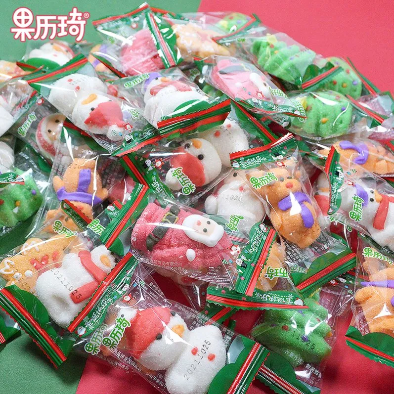 14G Merry Christmas Retailer Best Sale Bulk Christmas Marshmallows