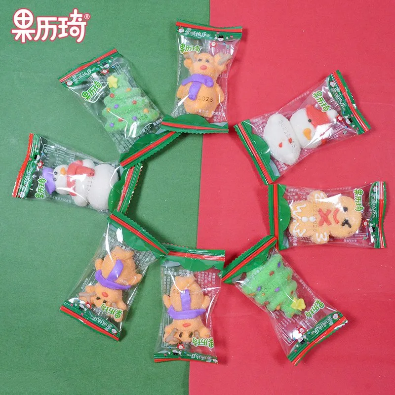 14G Merry Christmas Retailer Best Sale Bulk Christmas Marshmallows