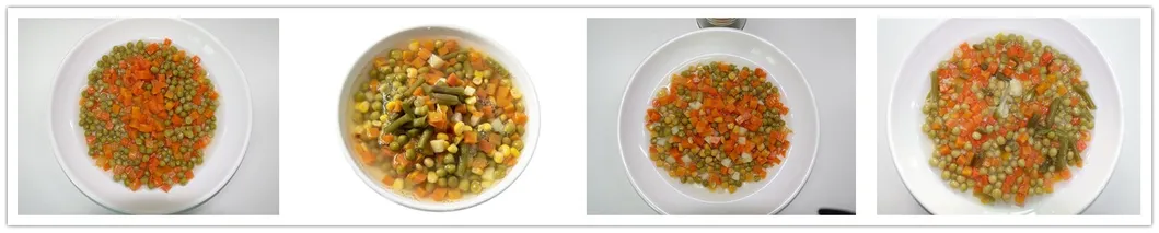 184G/240g/425g Natural Vegetable Canned Mixed Vegetables in Easy Open Lid