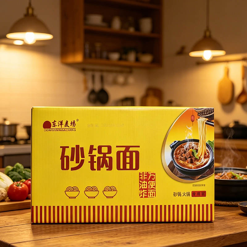 How does Instant Hot Pot Noodles improve quick meal convenience and taste?