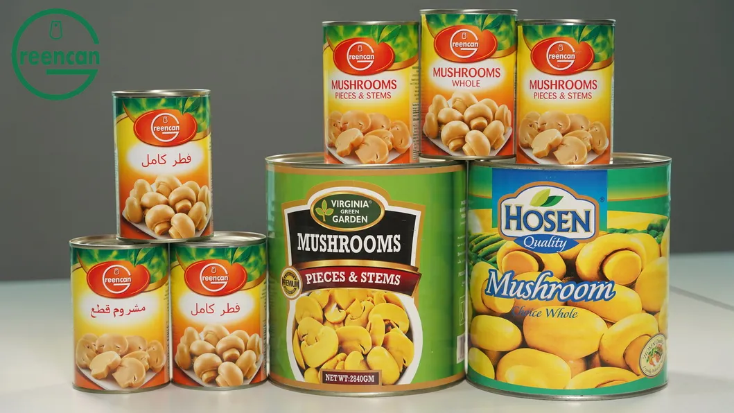 2840g Fresh Mushroom New Season Canned Food Canned Mushroom for Sale OEM
