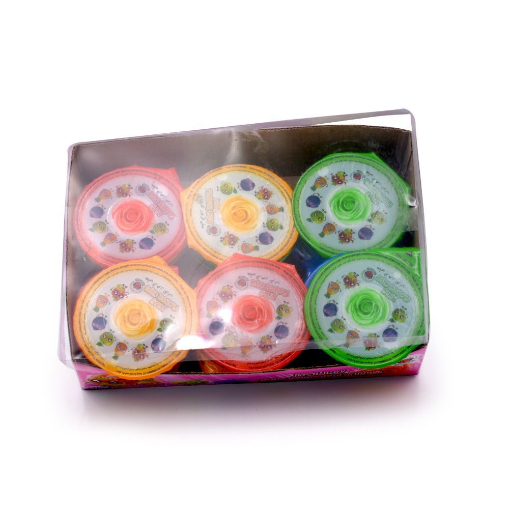 3 Flavors Flower Jelly Pudding