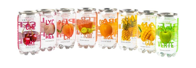350ml Sparkling Water with Lychee Flavor 24cans/Carton Soft Drink