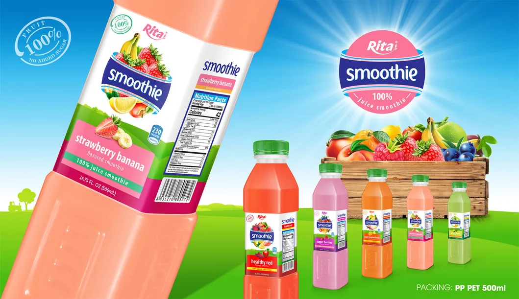 500ml Pet Bottle Mixed Fruits Juice