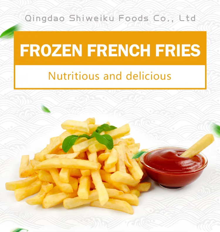 7*7 Thick French Fries Wholesale IQF Frozen French Fries