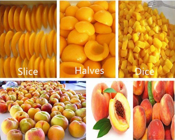 820g Canned Fruit Canned Yellow Peach Halves