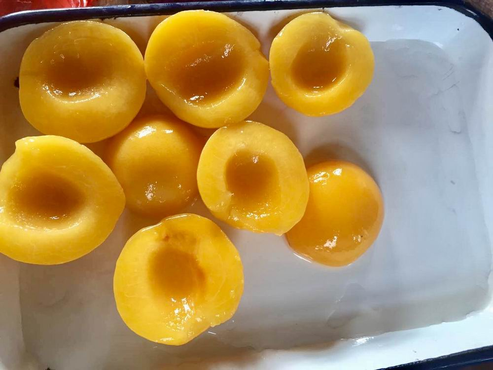 820g Canned Fruit Canned Yellow Peach Halves