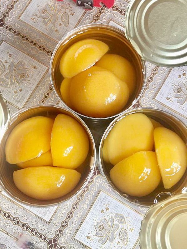 820g Canned Fruit Canned Yellow Peach Halves