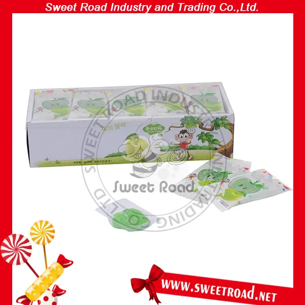 Apple Shaped Green Apple Flavor Jelly Yummy Gummy Candy Maker
