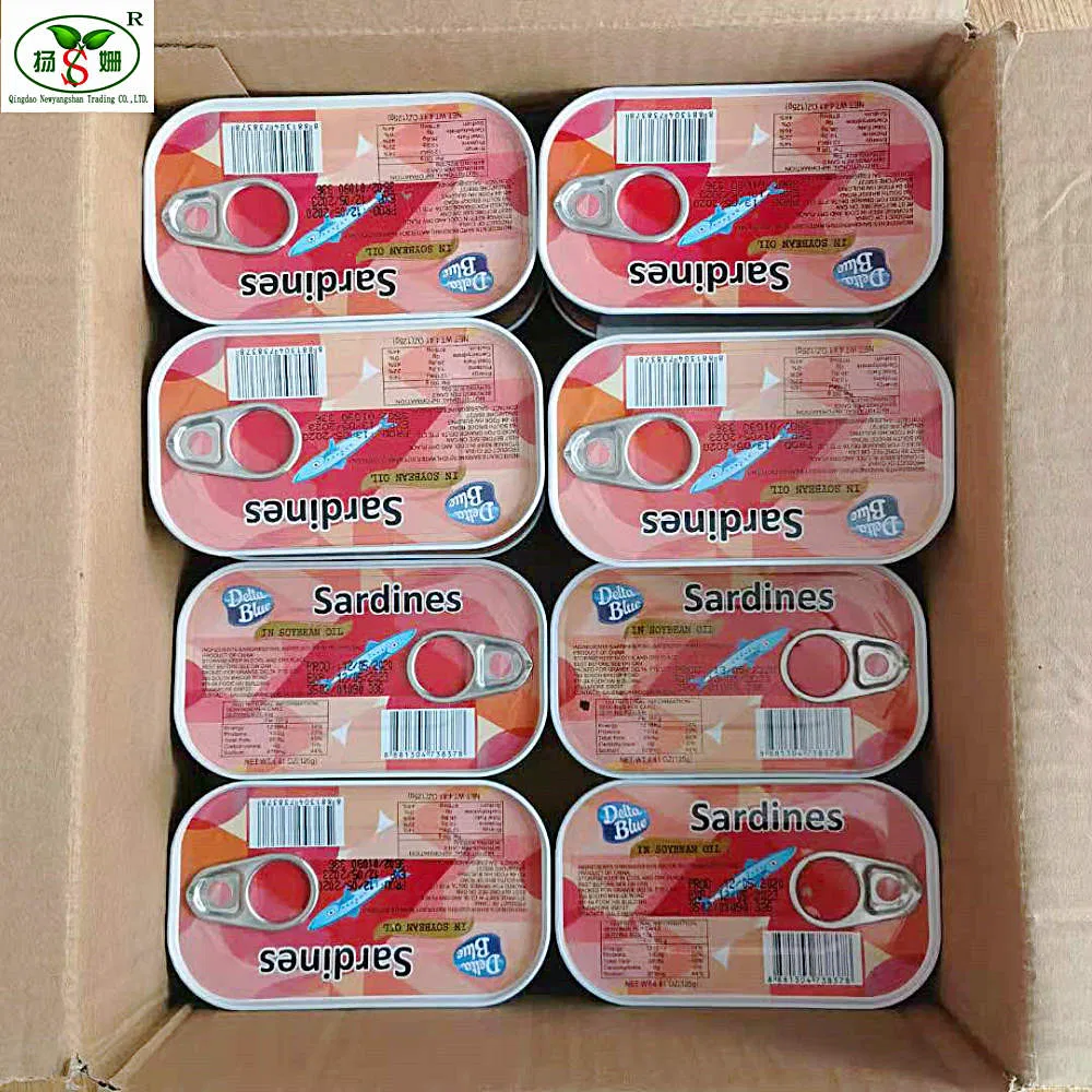 Best Fresh Quality Made From Factory Canned Sardine in 125g
