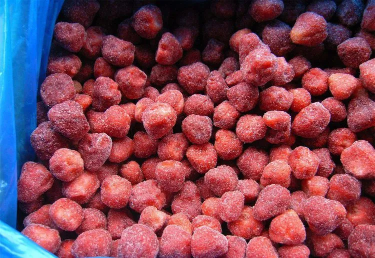 Bulk Package IQF Frozen Fruit Frozen Strawberry