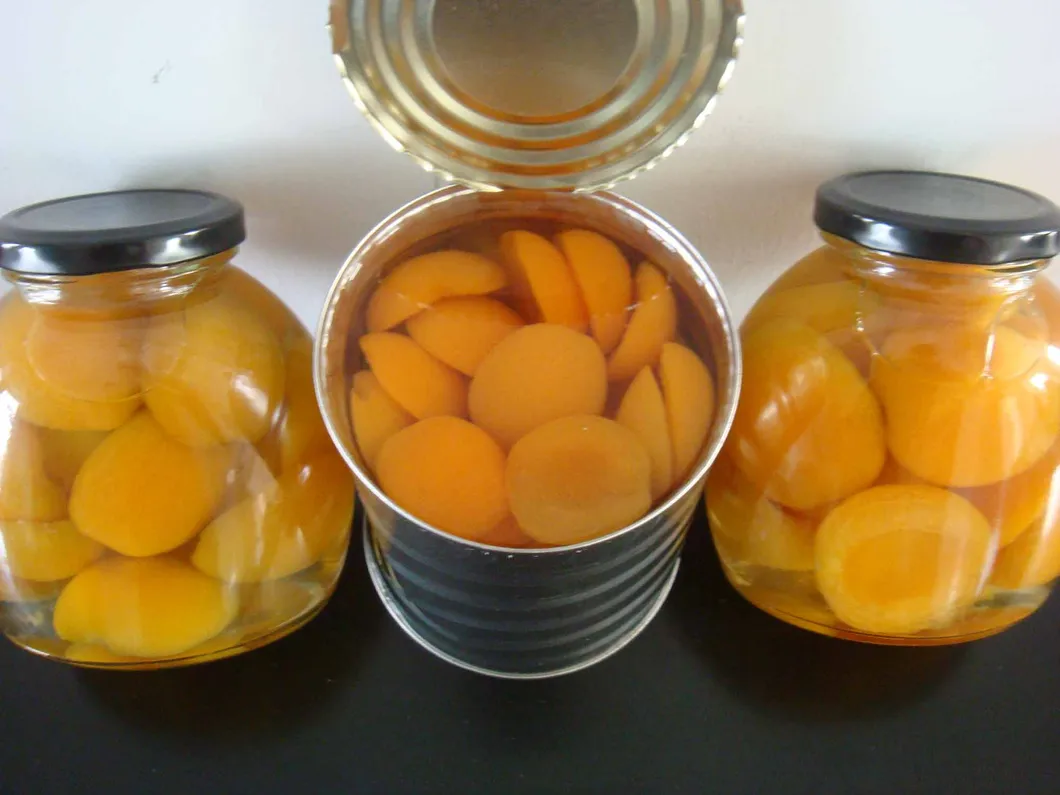 Canned Apricot Slices with High Quality