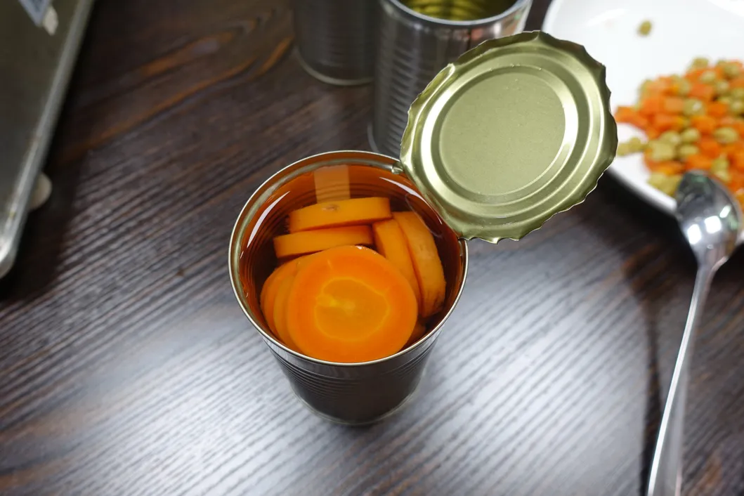 Canned Vegetables Canned Carrot Dices with Private Label