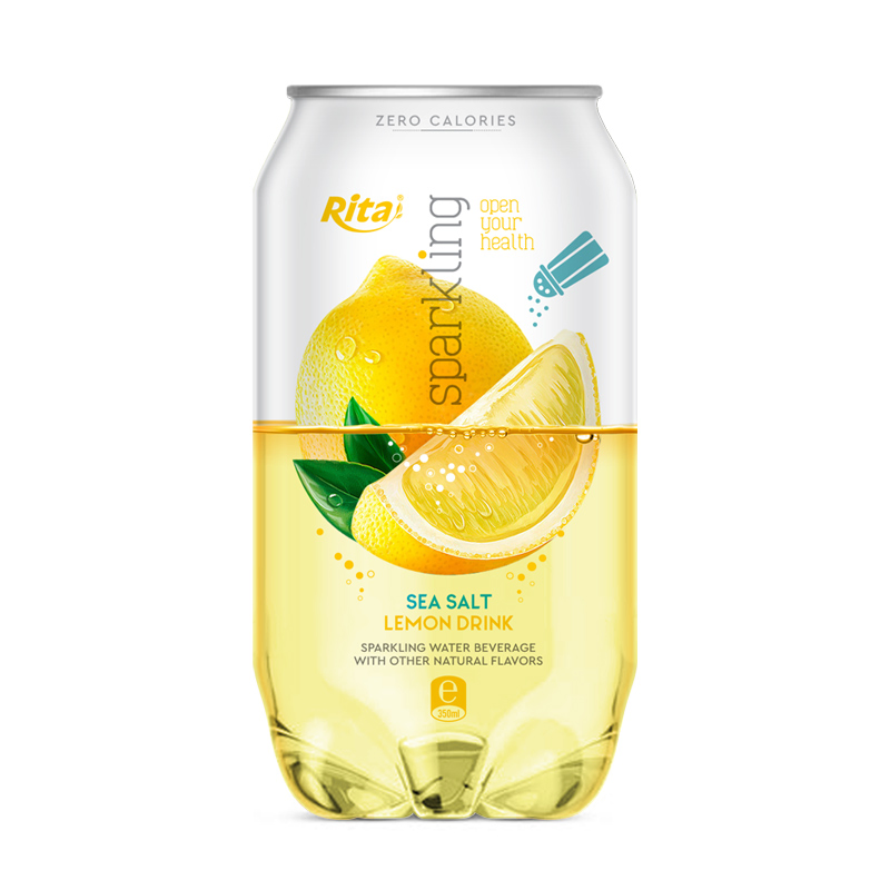 Carbonated Drink Kiwifruit Flavor 350ml Pet Can
