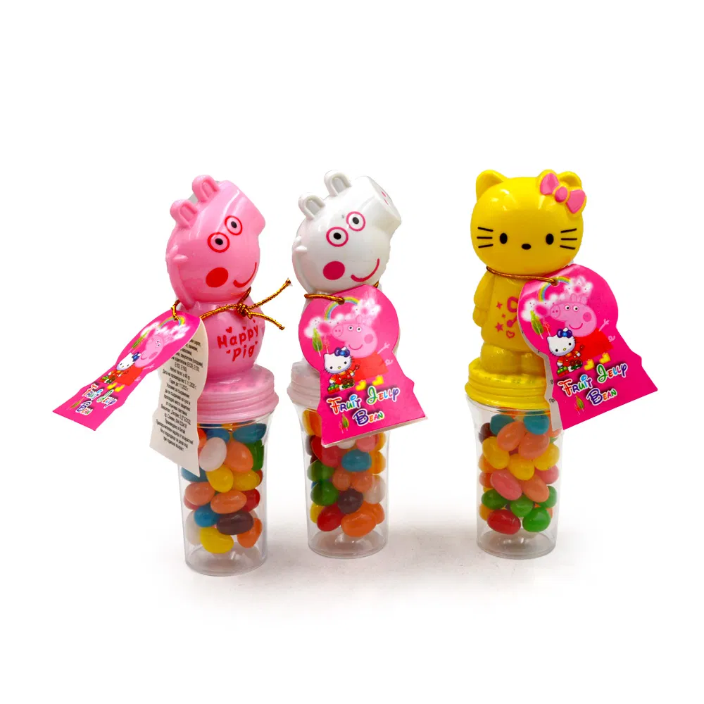 Cartoon Bottle Shape Fruity Jelly Bean
