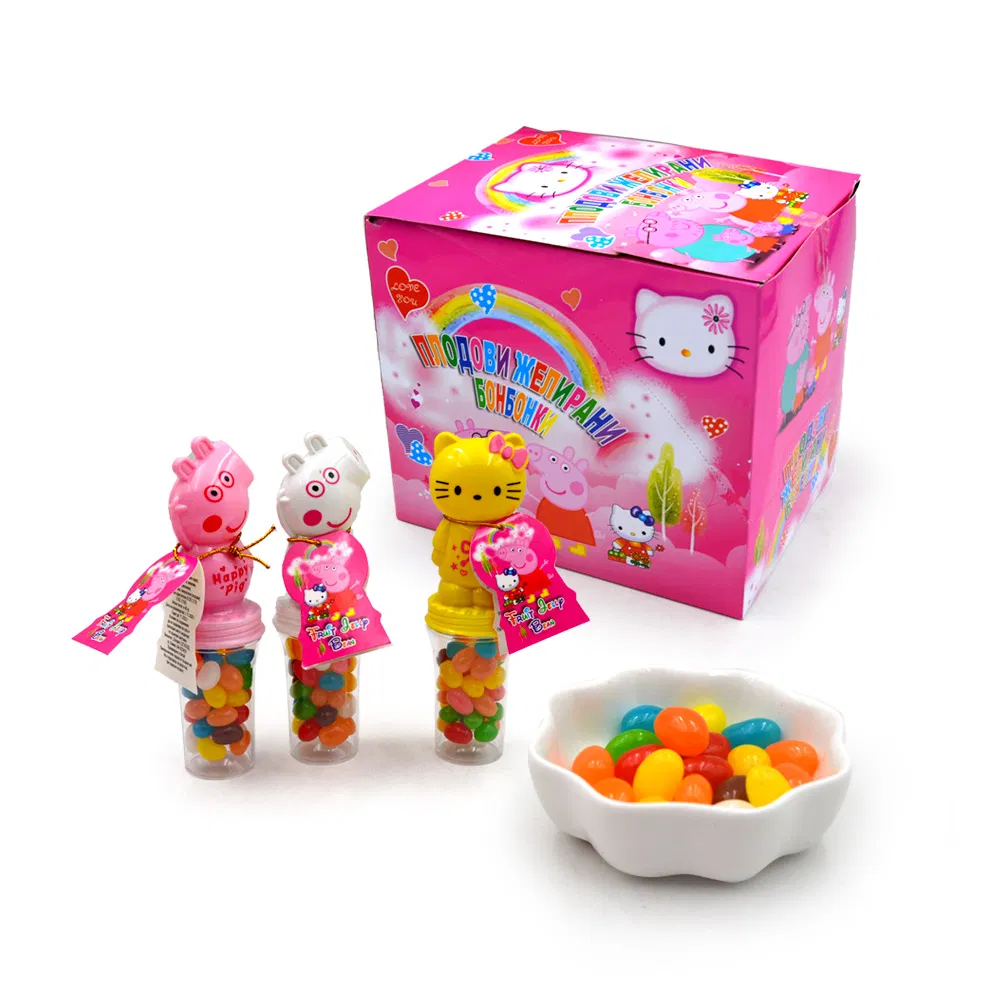 Cartoon Bottle Shape Fruity Jelly Bean