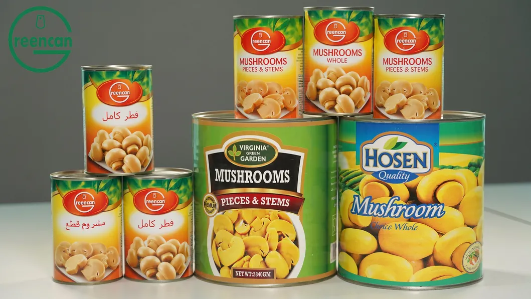 Cheap Price 2840g Canned Mushroom Whole with Private Label