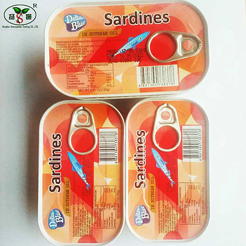 China Fresh Sardine Fish in Brine