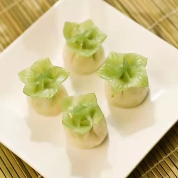 Chinese Pasta Frozen Special Shape Steamed Dumpling Vegetable Filling