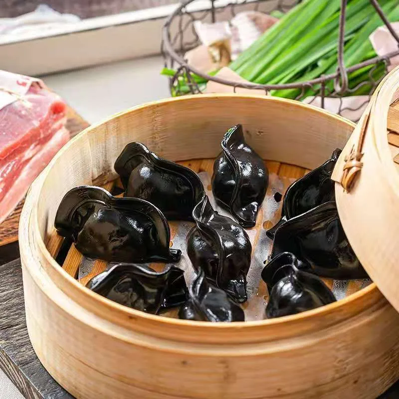 Chinese Pasta Frozen Steamed Dumpling Cuttlefish Filling