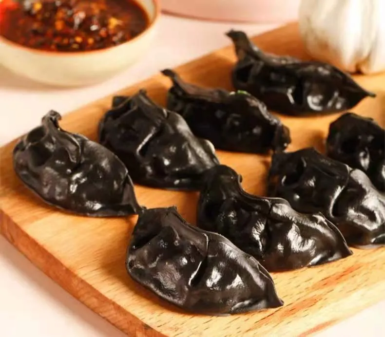 Chinese Pasta Frozen Steamed Dumpling Cuttlefish Filling