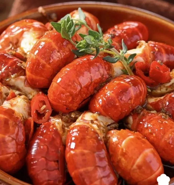 Chinese Spicy Lobster Noodles Frozen Food