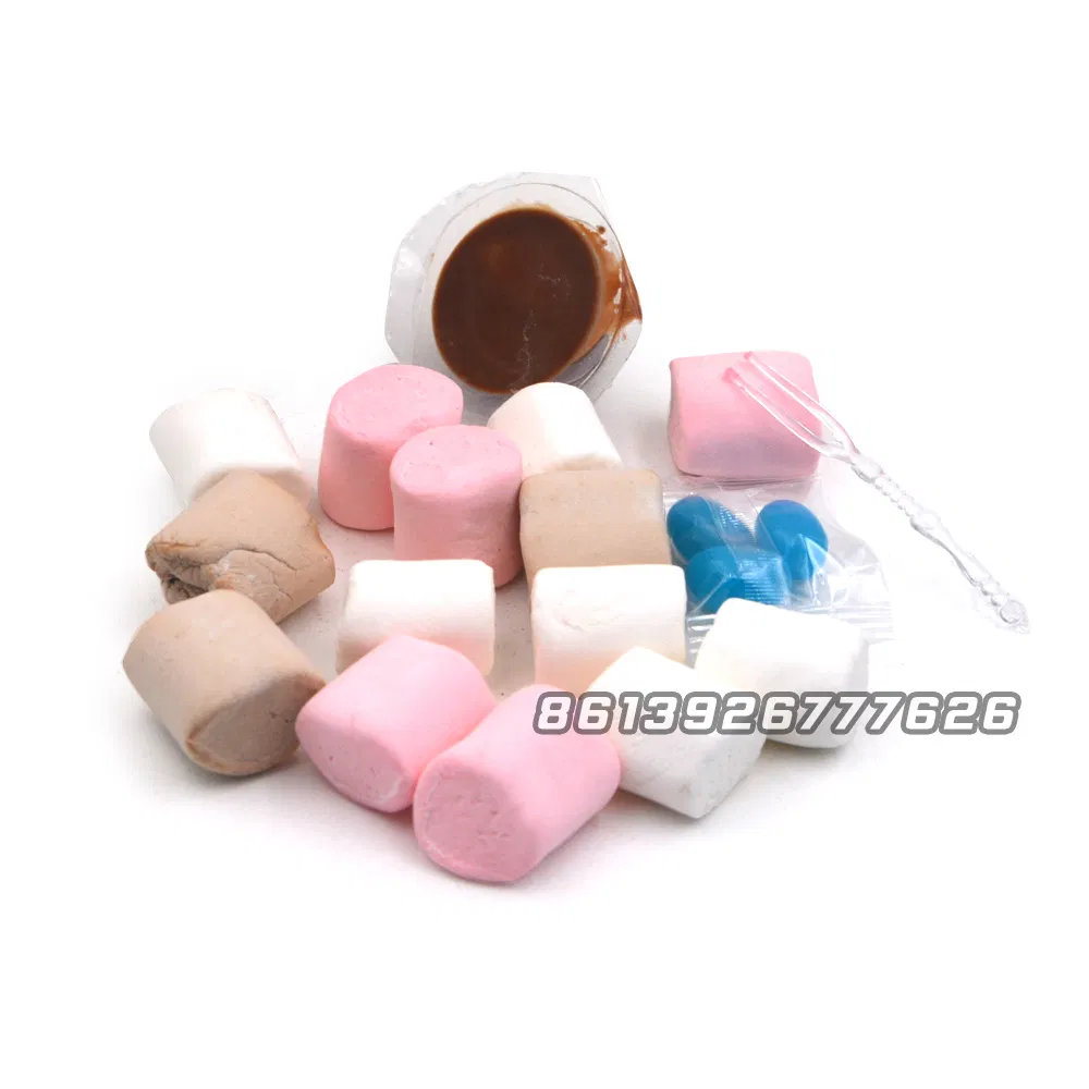 Cup Packing Supermoon Marshmallow Plus Jelly Bean and Chocolate Jam Cup Marshmallow