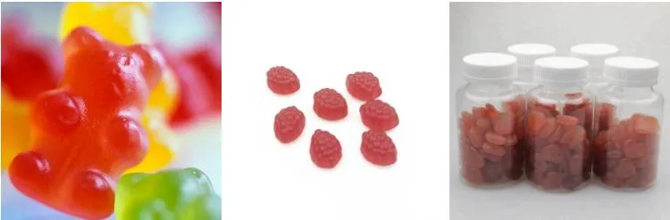 Customize Multivitamin Gummy Hair Gummies Chewing Candy for Beauty