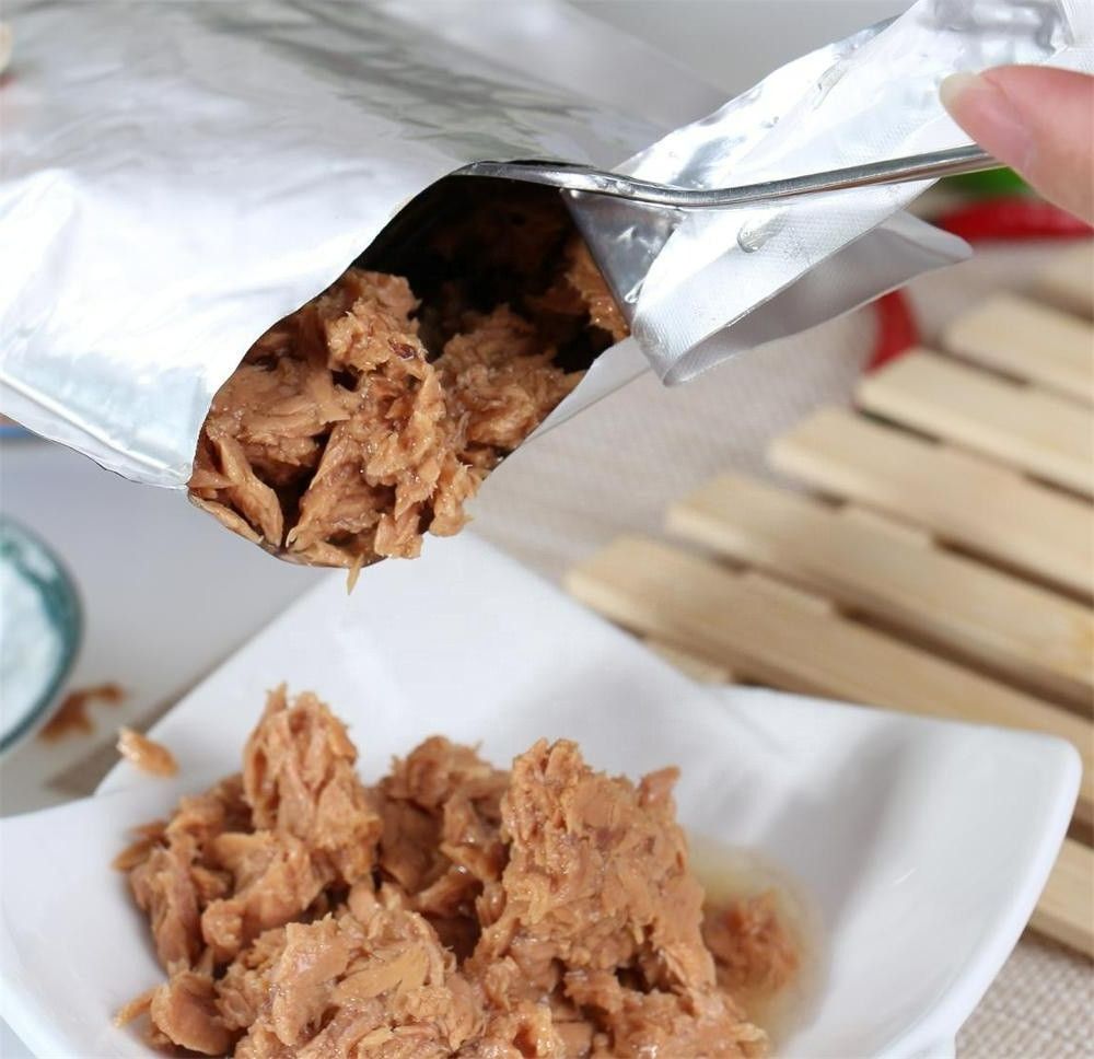 Factory Directly Top Quality Flexible Tuna Pouch Canned 10X1000g, 20X500g