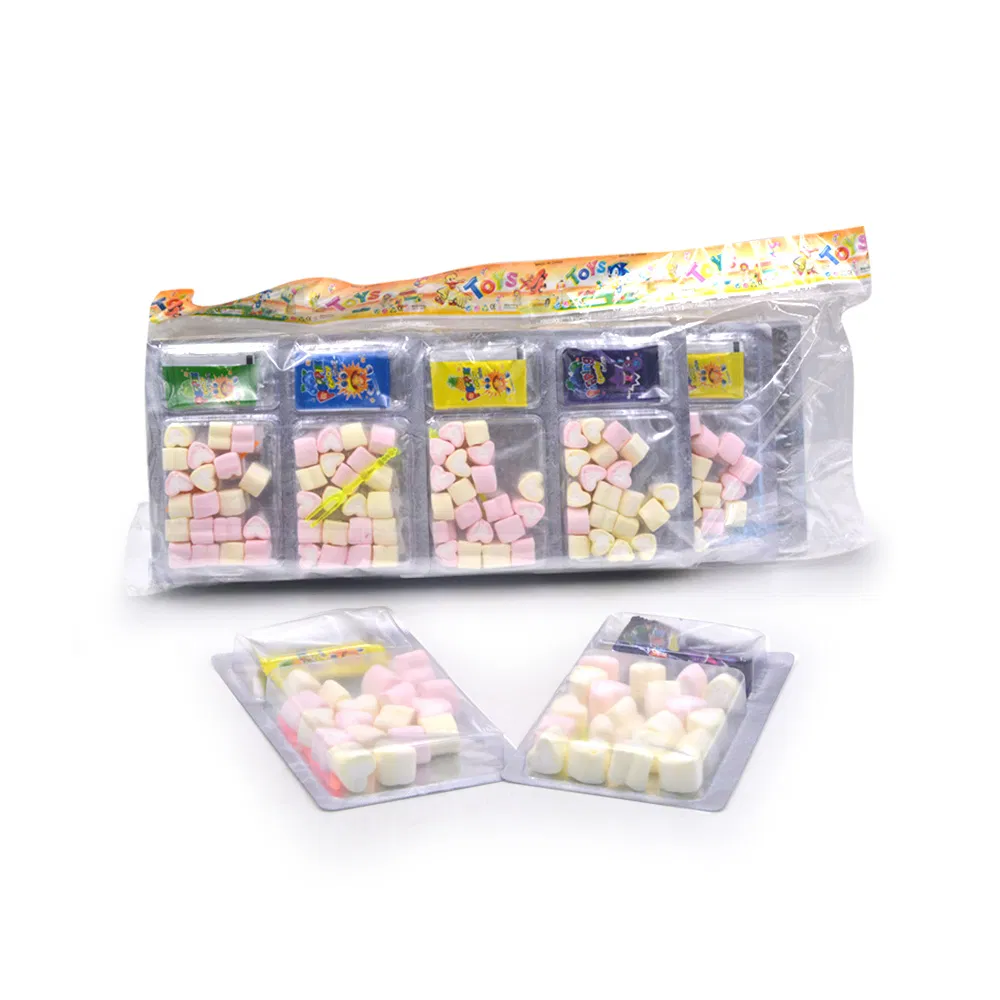 Factory Wholesale Halal Marshmallow with Popping Candy