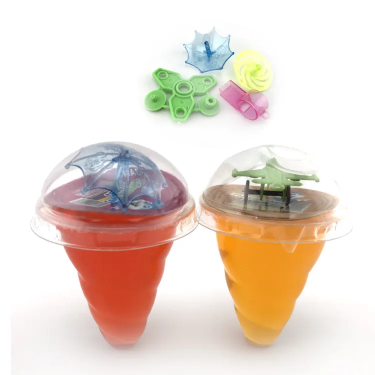 Factory Wholesale Toy with Pudding Jelly Candy