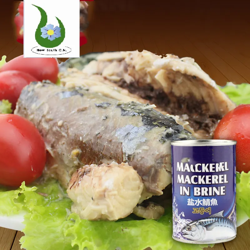 Fresh and Deliciou Canned Mackerel in Brine