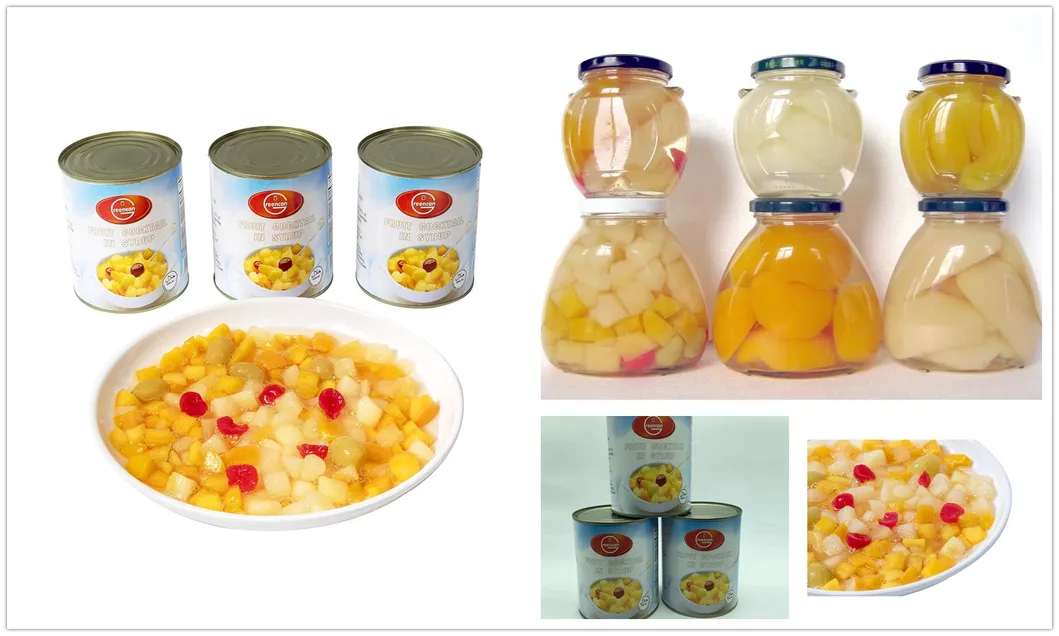 Fresh Canned Fruit Cocktail in Easy Open Lid 820g