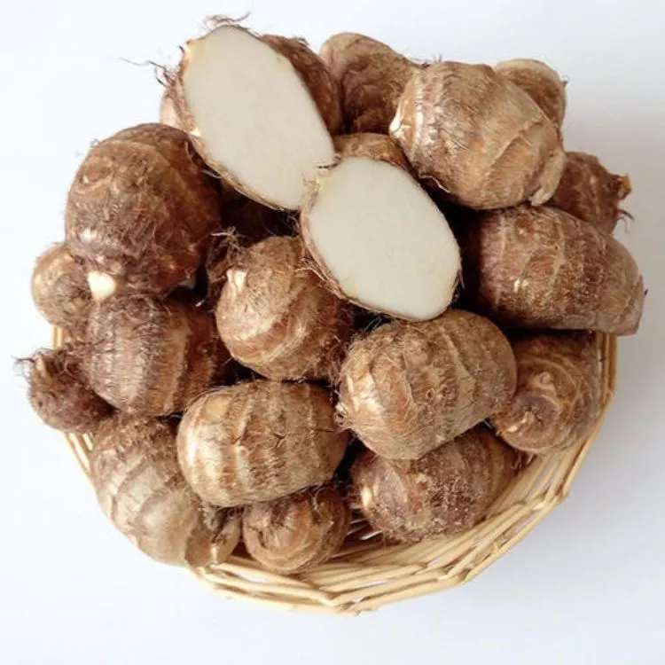 Fresh Taro Peeled Frozen Taro Ball and Slices