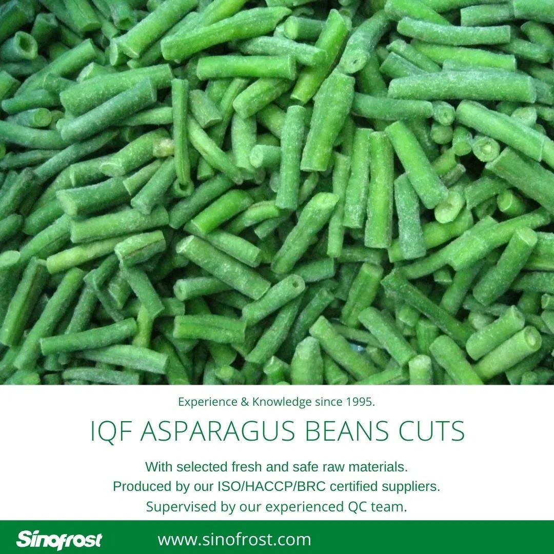 Frozen Asparagus Beans Cuts, IQF Asparagus Beans Cuts, IQF Cut Asparagus Beans, Frozen Cut Asparagus Bean, Frozen Cowpea Cuts, IQF Cowpea Cuts