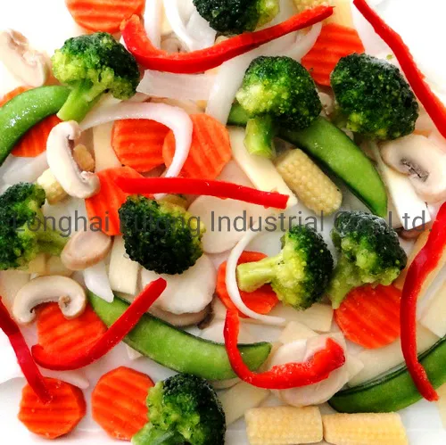Frozen Food Frozen Vegetable Frozen Mix Vegetables IQF Cooked Frozen Mix Vegetables
