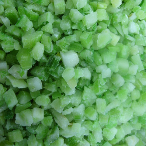 Frozen IQF Celery Dices, Diced Celery