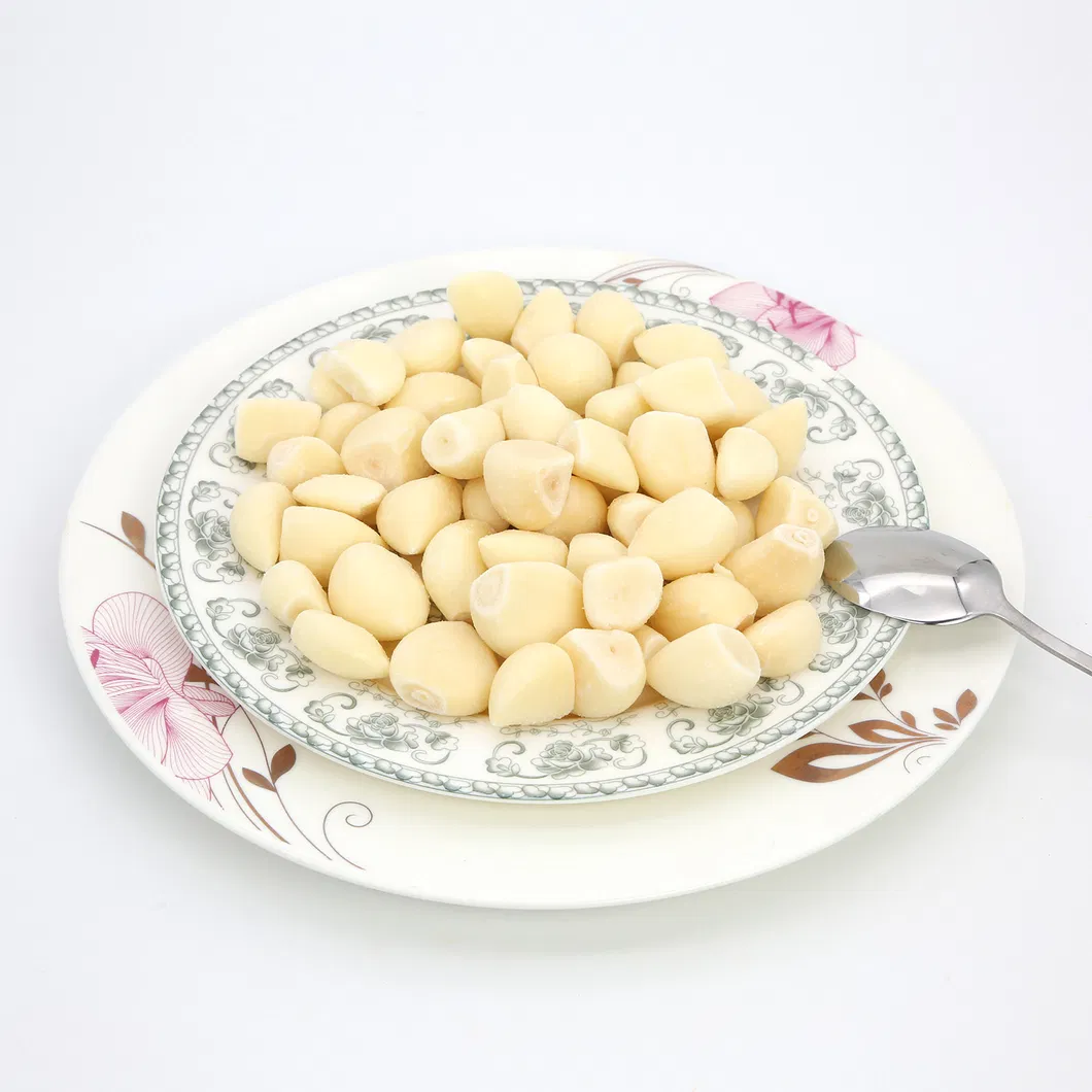Frozen IQF Garlic Cloves From China Brc A Grade Factory