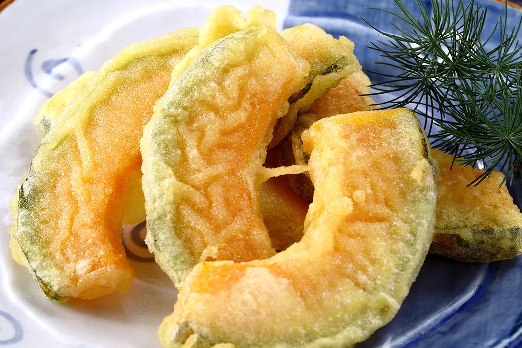 Frozen Pumpkin Tempura From China