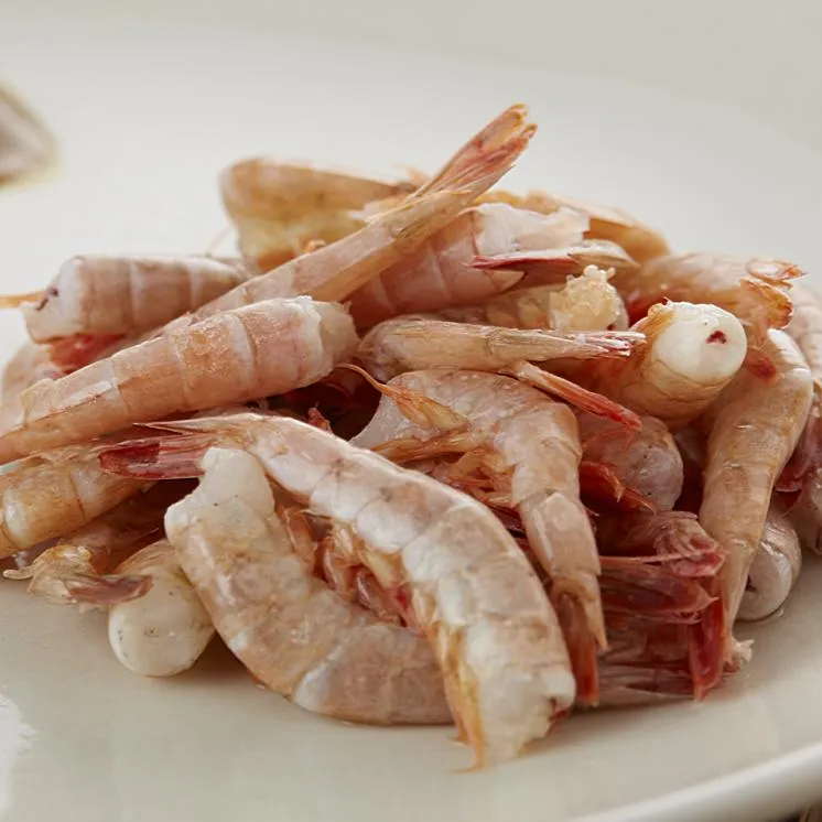 Frozen Raw Materia Seafood Headless Shell-on Sword Shrimp Wholesale