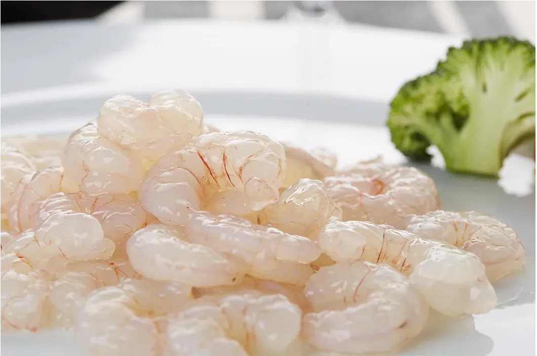 Frozen Red Peeled Shrimp Wholesale Seafood Raw Material