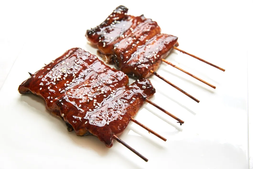 Frozen Roasted Conger Eel, Anago Kabayaki, Frozen Conger Eel Sushi Slices, Anago Kabayaki Sushi Slices