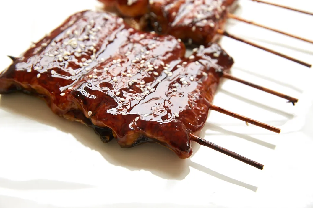 Frozen Roasted Conger Eel, Anago Kabayaki, Frozen Conger Eel Sushi Slices, Anago Kabayaki Sushi Slices