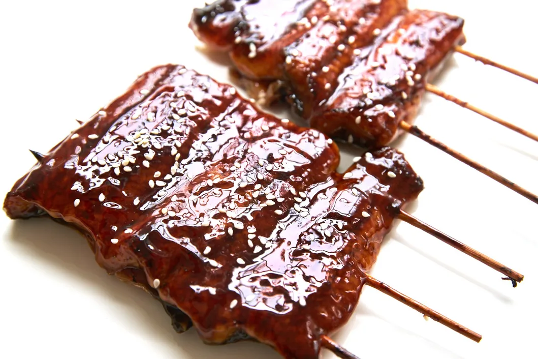 Frozen Roasted Conger Eel, Anago Kabayaki, Frozen Conger Eel Sushi Slices, Anago Kabayaki Sushi Slices