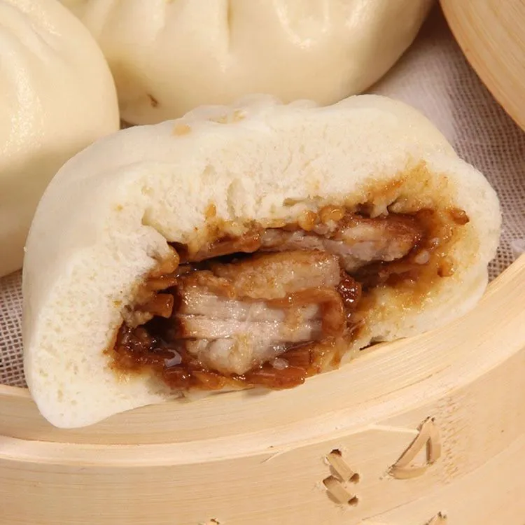 Frozen Tofu Vegetable Red Bean Chicken Baozi